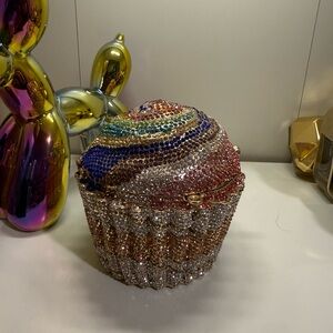 Rhinestone Cupcake Clutch